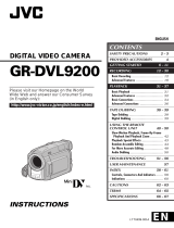 JVC GR-DVL9200 User manual