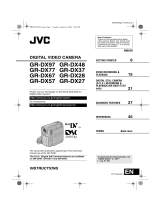 JVC GR-DX77 User manual