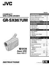 JVC GR-SX867UM User manual
