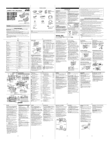 JVC GRFXM38EK(A) User manual