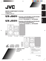 JVC UX-J55V User manual