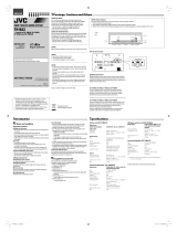 JVC SP-THBA3S User manual