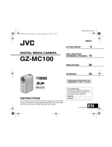 JVC GZ-MC100 User manual