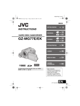 JVC GZ-MG77E/EK User manual