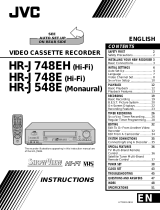 JVC HI-FI HR-J548E User manual