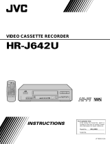 JVC HR-J642U(C) User manual