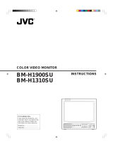 JVC BM-H1900SU User manual
