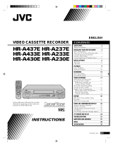 JVC HR-A230E User manual