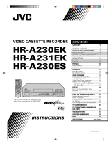 JVC HR-A231EK User manual