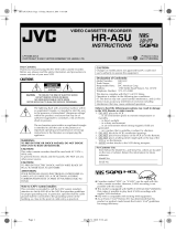 JVC HR-A5U User manual