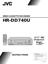 JVC HR-DD740U User manual