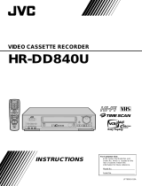 JVC HR-DD840KR User manual