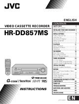 JVC HR-DD857MS User manual