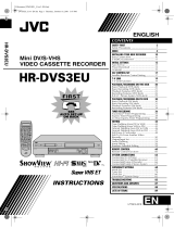 JVC HR-DVS3EU User manual