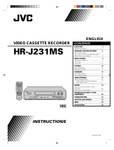 JVC HR-J231MS User manual