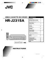 JVC HR-J231SA User manual