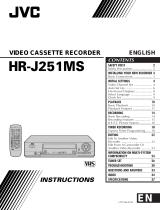 JVC HR-J251MS User manual