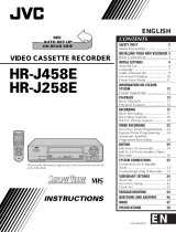 JVC HR-J458E User manual