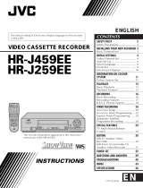 JVC HR-J459EE User manual