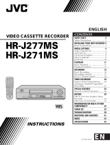 JVC HR-J271MS User manual