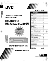 JVC HR-J280 User manual