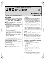 JVC HR-J391EM User manual