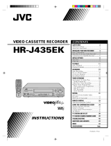 JVC HR-J435EK User manual