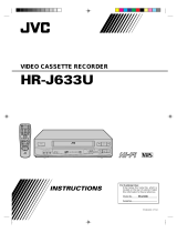 JVC HR-J633U User manual