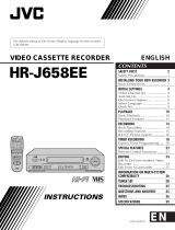 JVC HR-J658EE User manual