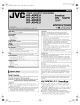JVC HR-V610E User manual