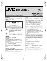 JVC HRJ692U User manual