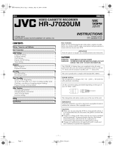 JVC HR-J7020UM User manual