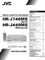 JVC HR-J449MS User manual