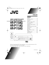 JVC HR-P110AS User manual