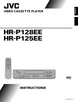 JVC HR-P128EE User manual