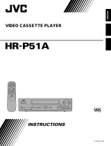 JVC HR-P51A User manual