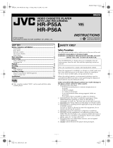 JVC HR-P55A User manual