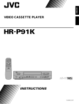 JVC HR-P91K User manual