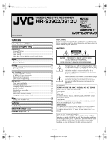JVC HR-S3902/3912U User manual