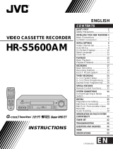 JVC HR-S5600AM User manual