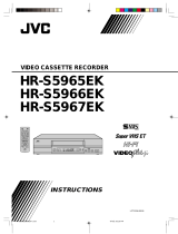 JVC HR-S5967EK User manual