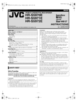 JVC HR-S5971E User manual