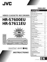 JVC HR-S7600MS User manual