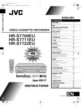 JVC HR-S7700EU User manual