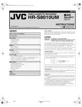 JVC HR-S8010UM User manual