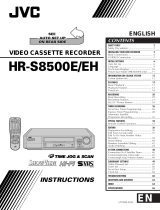 JVC HR-S8500E/EH User manual