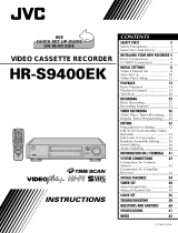 JVC HR-S9400EK User manual