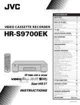 JVC HR-S9700MS User manual