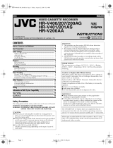 JVC HR-V200AA User manual