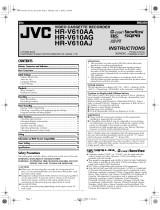 JVC HR-V610AJ User manual